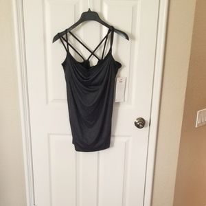 Lucy' athletic tank top, with sports bra attached